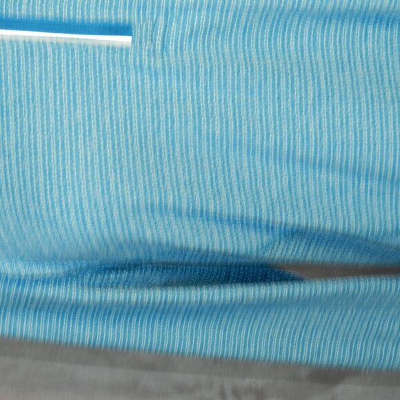 RBX Womens Light Blue Mid Zip Long Sleeve Athletic Workout Shirt Size L - Picture 5 of 11